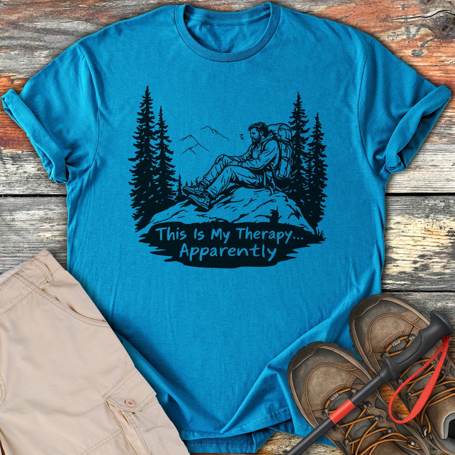 This Is My Therapy Apparently Outdoor Shirt product type