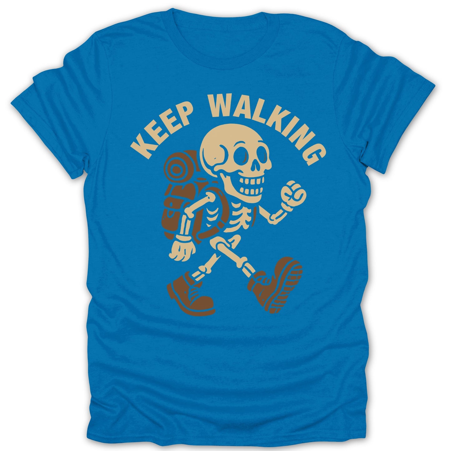 Keep Walking Skeleton Graphic Tee Product