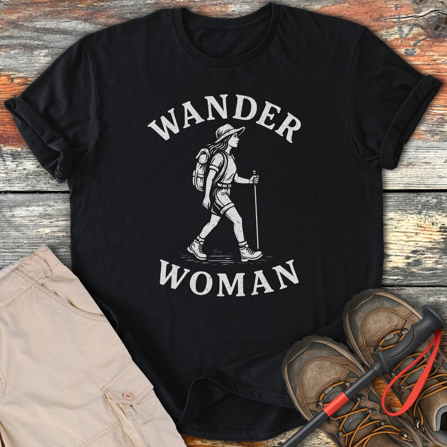 Wander Woman Hiking Enthusiast T-Shirt product type