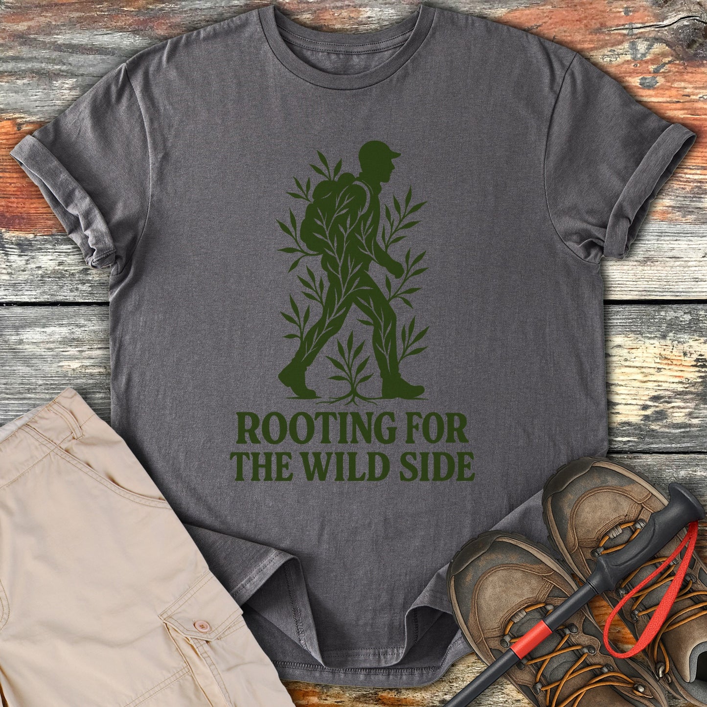 Rooting For The Wild Side Graphic T-shirt product type