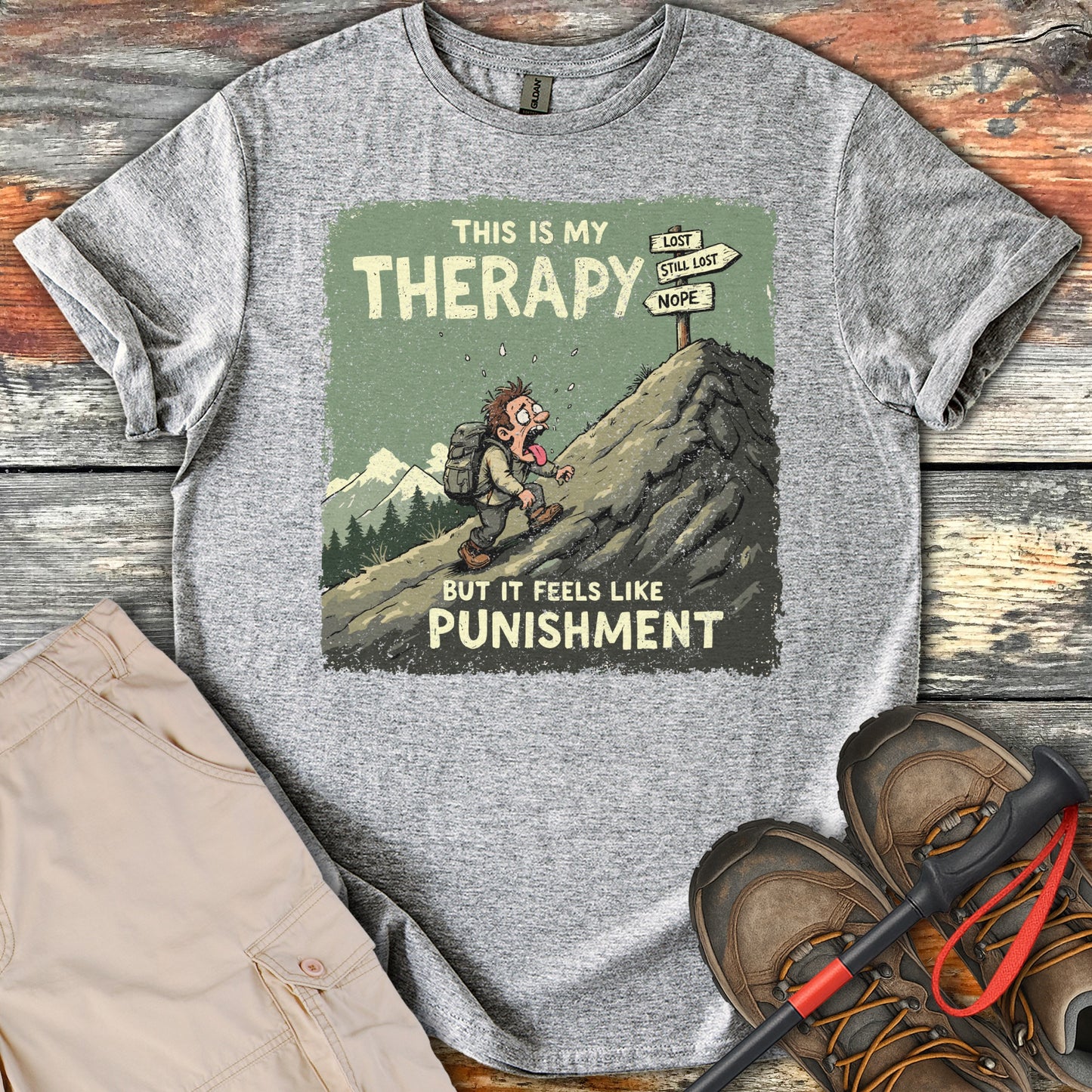 This is My Therapy Feels Like Punishment T-shirt product