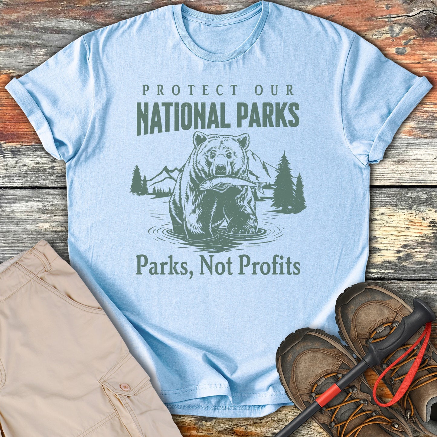 Protect Our National Parks Graphic T-shirt product type
