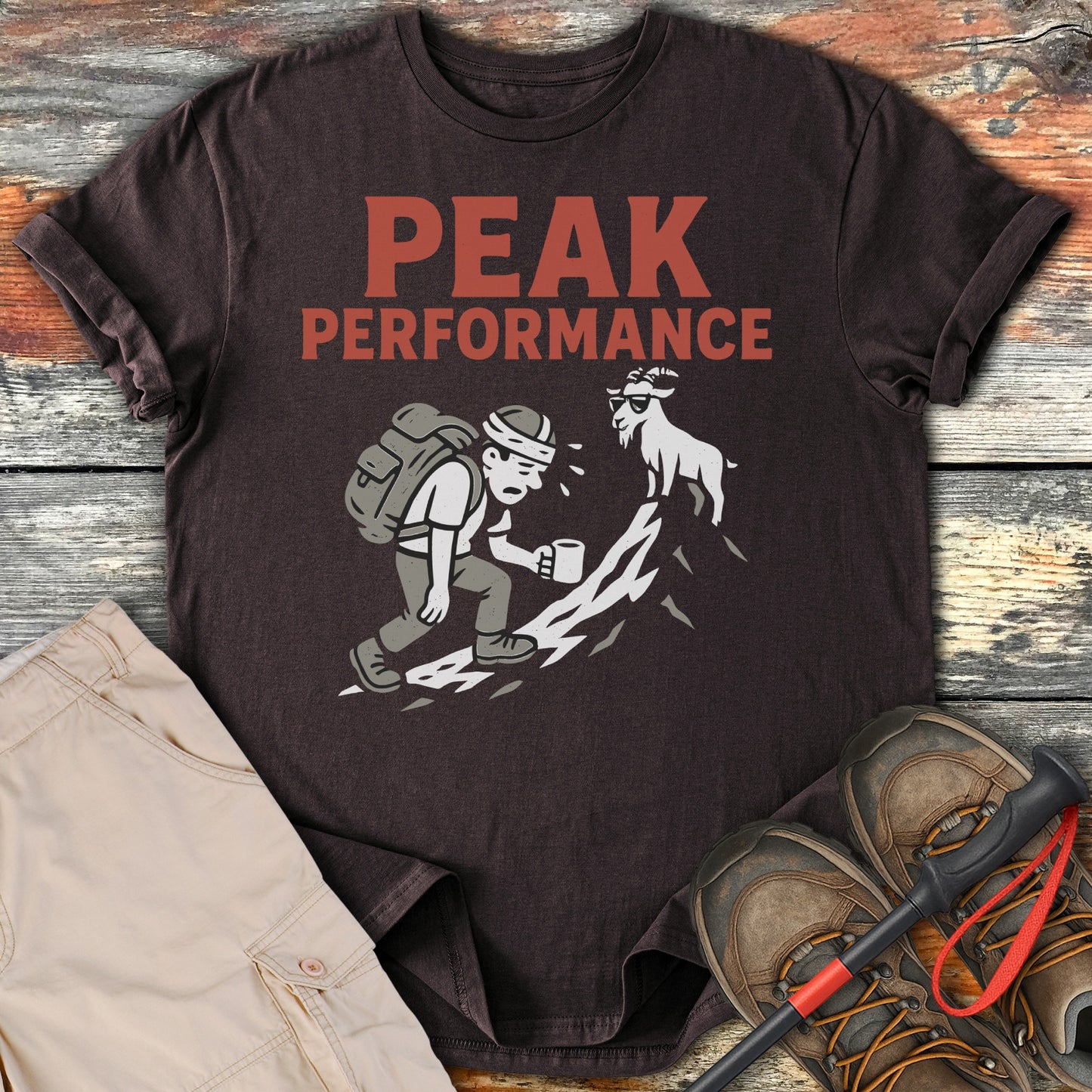 Peak Performance Hiking Mountain Goat T-Shirt product