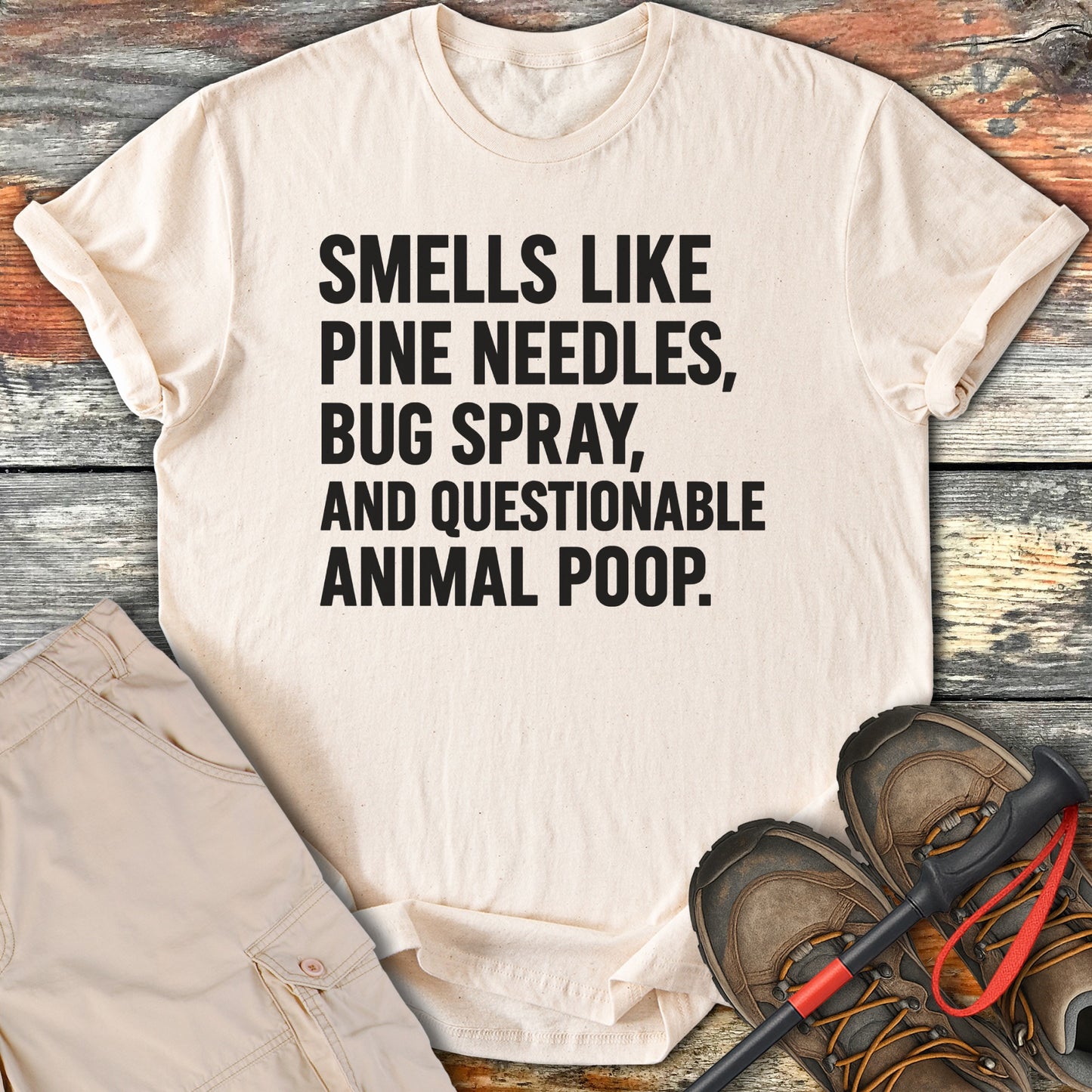 Smells Like Pine Needles Bug Spray Animal Poop product type