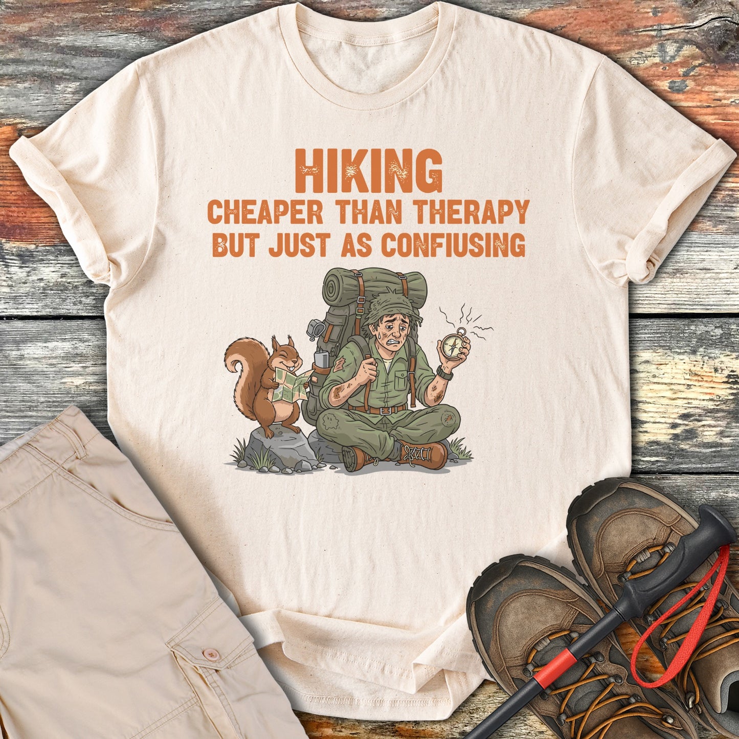 Hiking Cheaper Than Therapy Just As Confusing product type