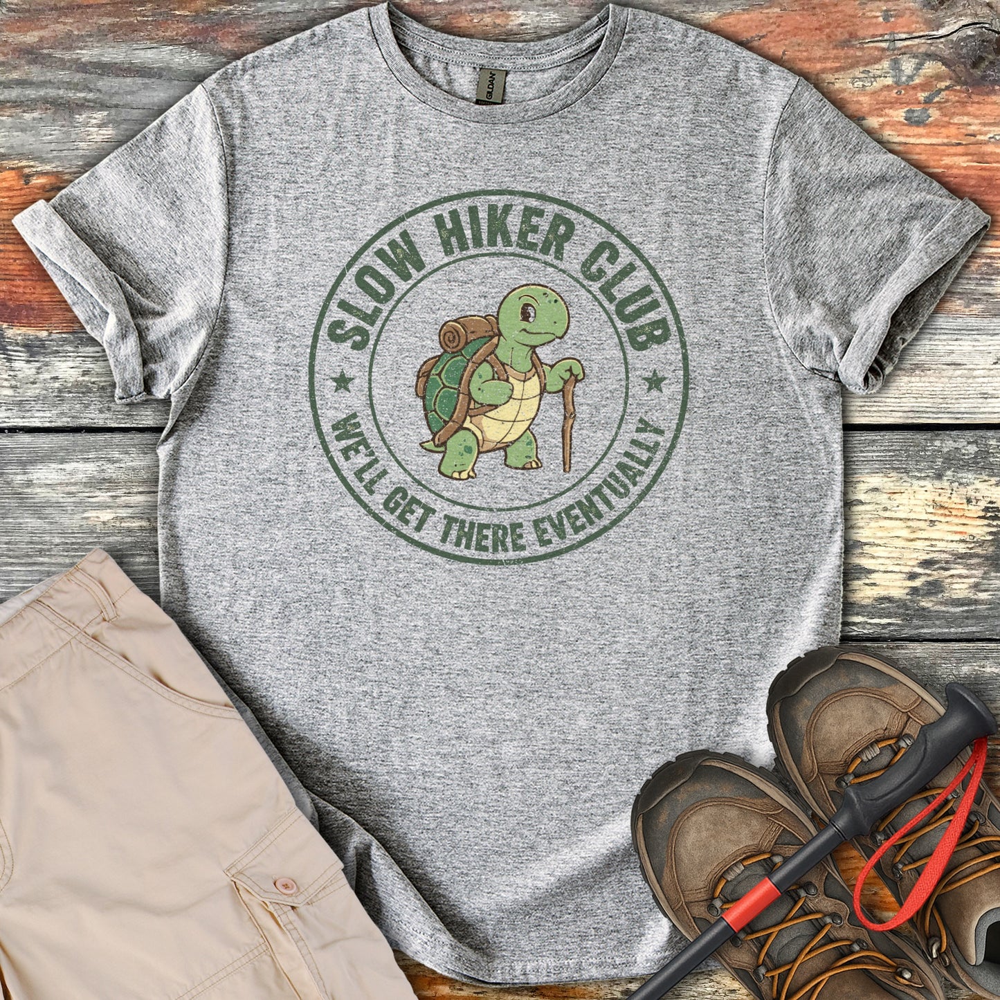 Slow Hiker Club Outdoor Adventure T-shirt product