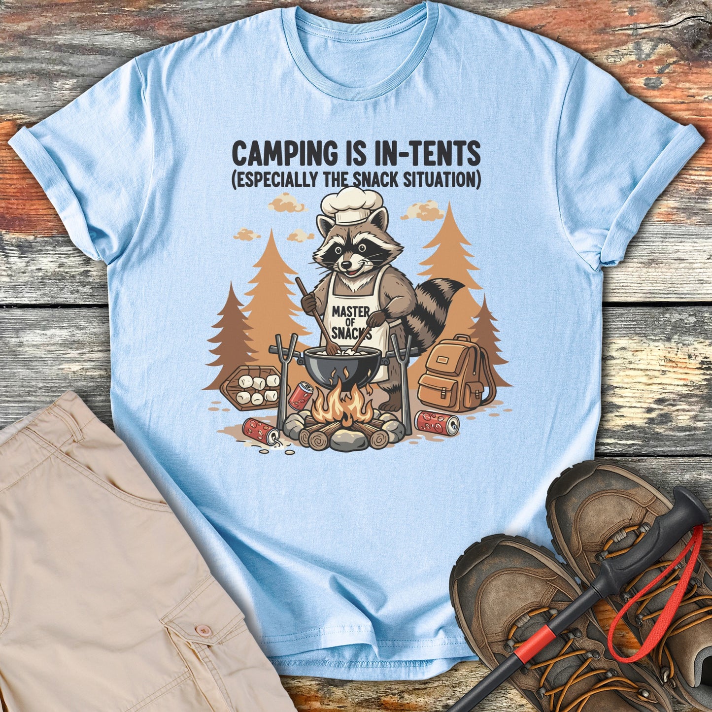 Camping Is In-Tents Especially Snack Situation product