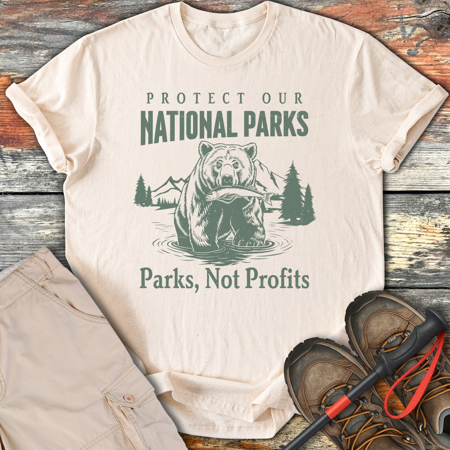 Protect Our National Parks Hiking Shirt product