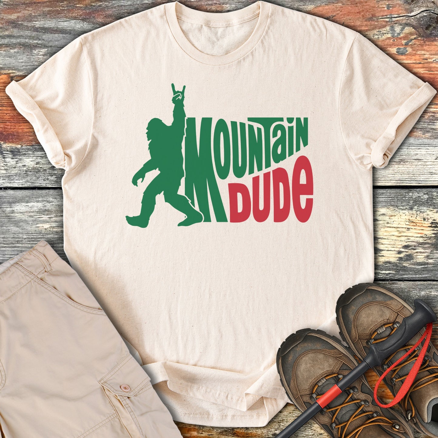 Mountain Dude Graphic Tee Casual T-Shirt product type