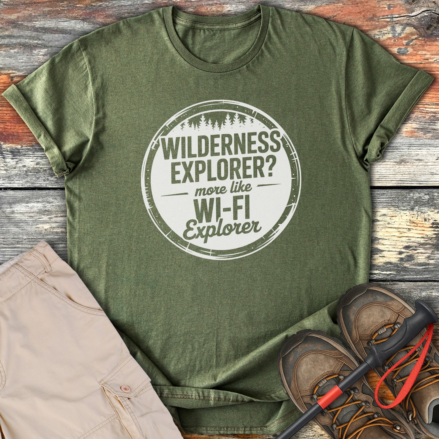 Wilderness Explorer Wi-Fi Explorer Graphic T-shirt product