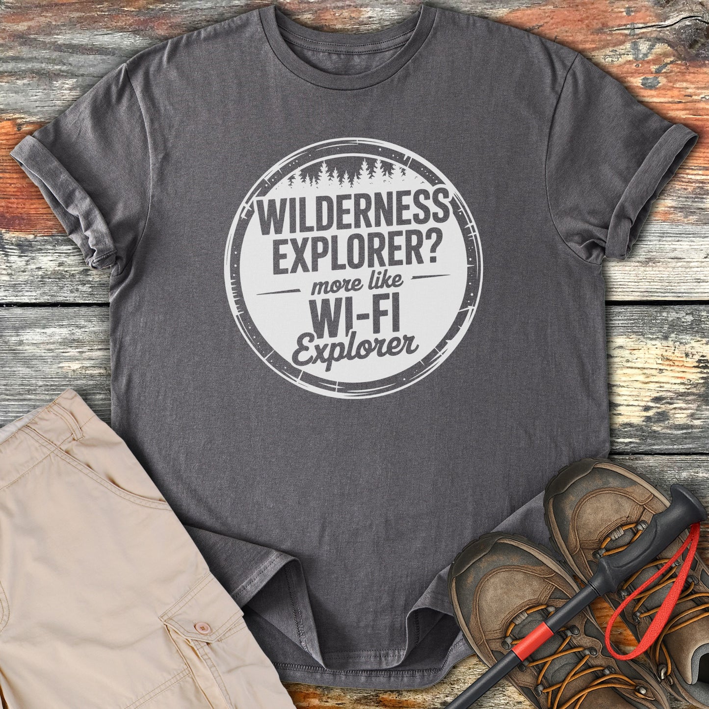 Wilderness Explorer Wi-Fi Explorer Graphic T-Shirt product