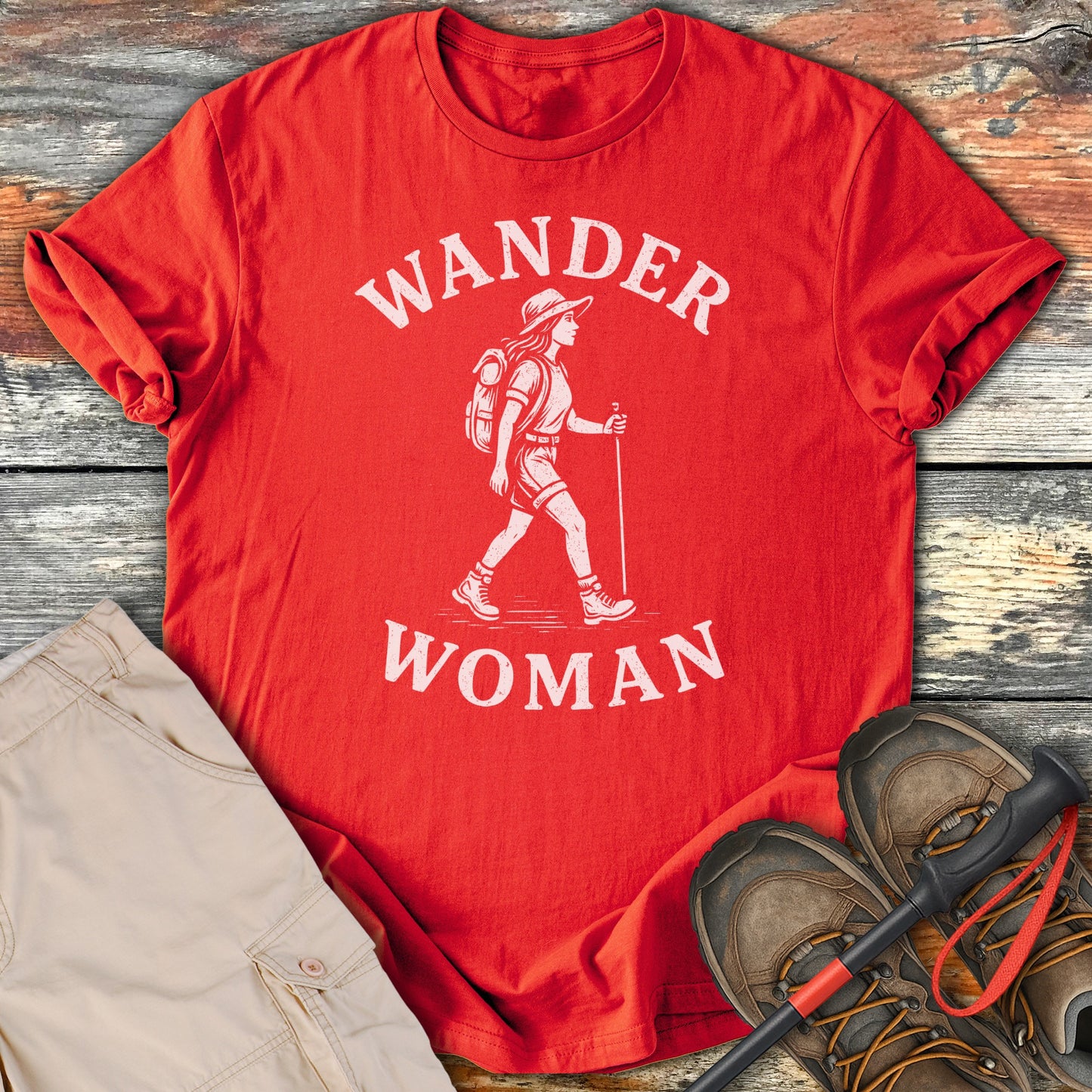 Wander Woman Graphic Tee Hiking Apparel T-Shirt product