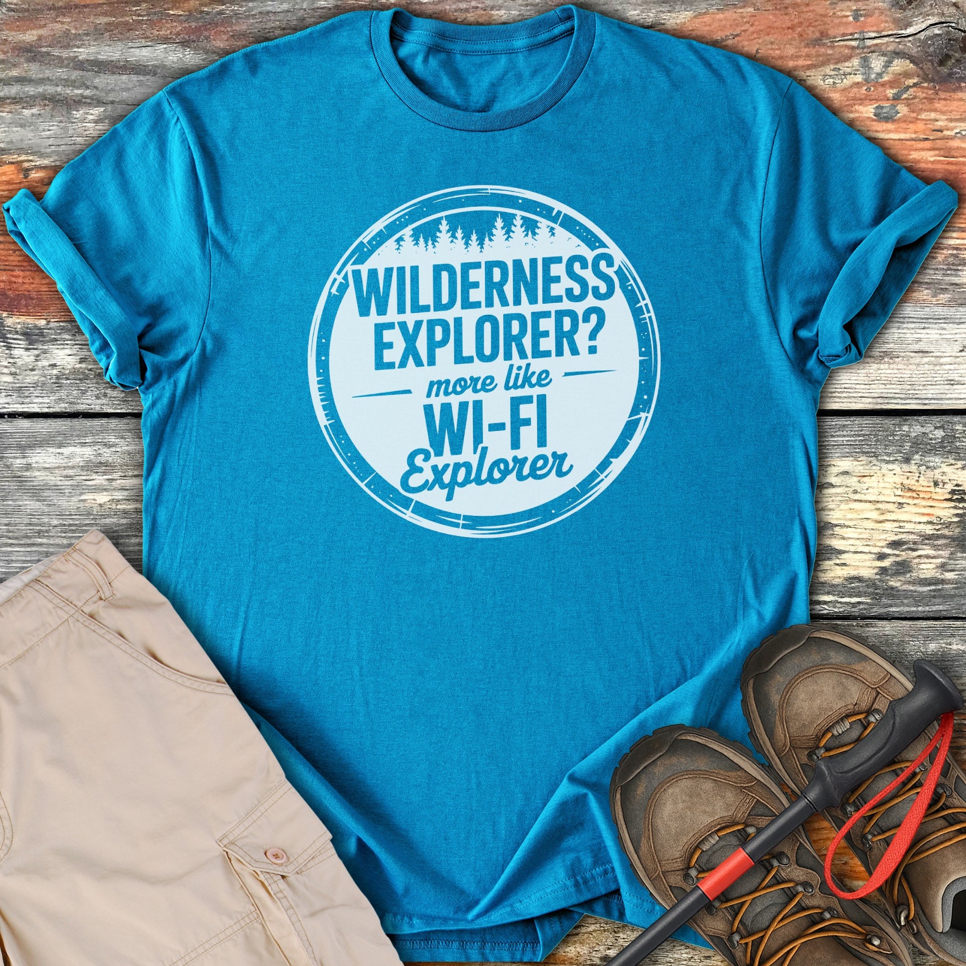 Wilderness Explorer Wi-Fi Explorer T-shirt product type