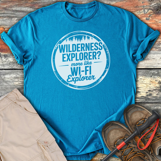 Wilderness Explorer Wi-Fi Explorer T-shirt product type