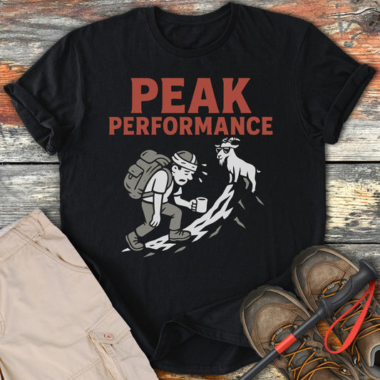 Peak Performance Mountain Climbing T-shirt product type