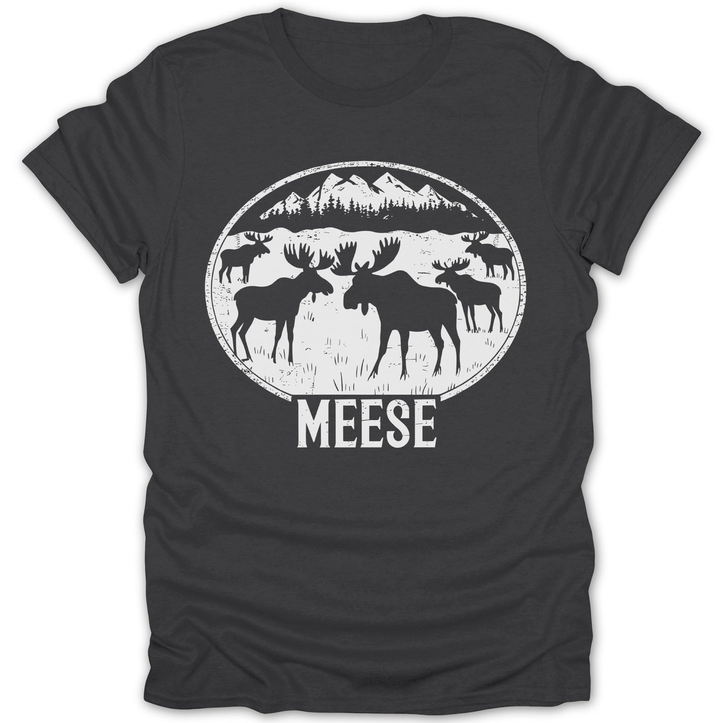 Meese Design with Moose and Mountain T-Shirt product