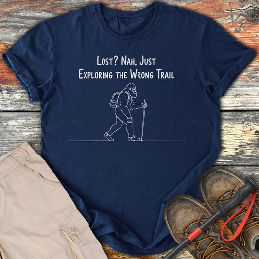 Exploring the Wrong Trail Graphic Shirt product