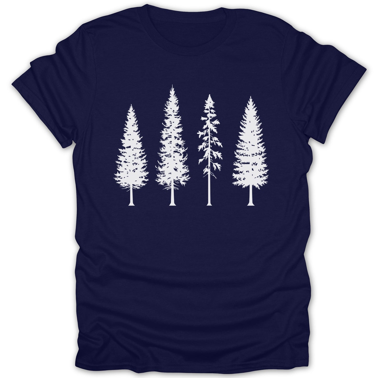 Four Different Trees Silhouette Graphic T-Shirt product