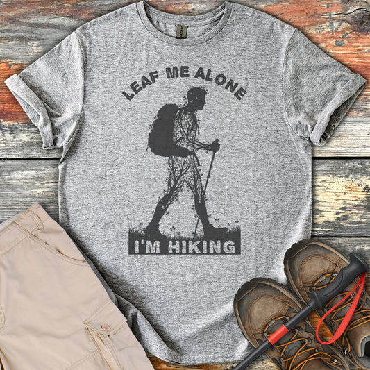 Leaf Me Alone I'm Hiking Graphic T-Shirt product