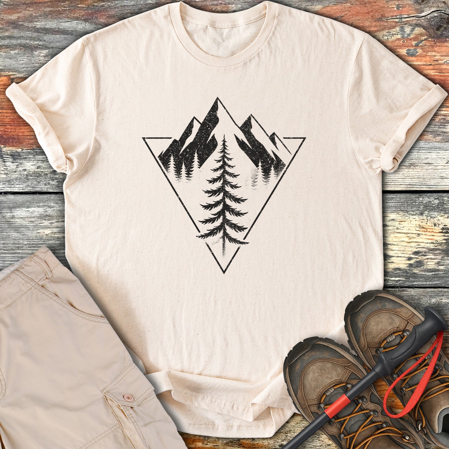 Hiking Adventure Mountain Graphic Tee product
