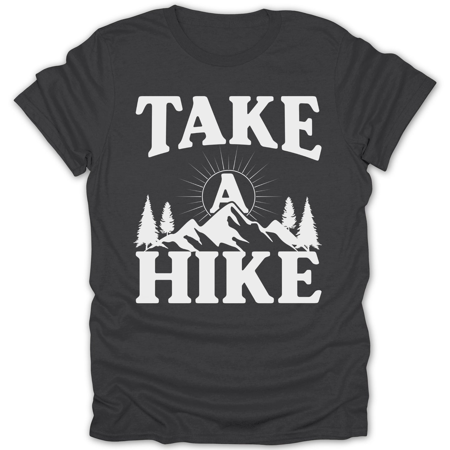 Take A Hike Mountains and Trees Graphic Tee product