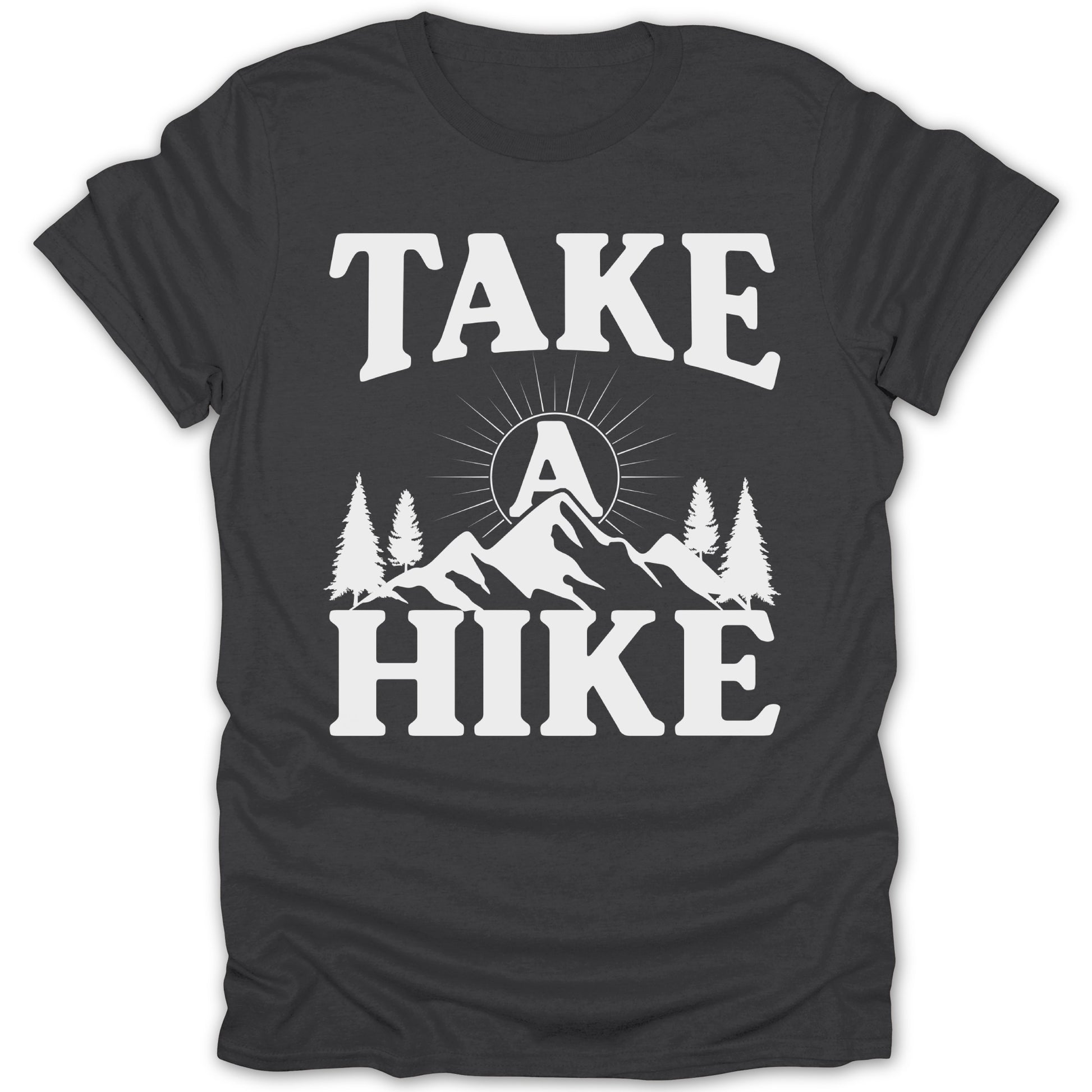 Take A Hike Mountains and Trees Graphic Tee product
