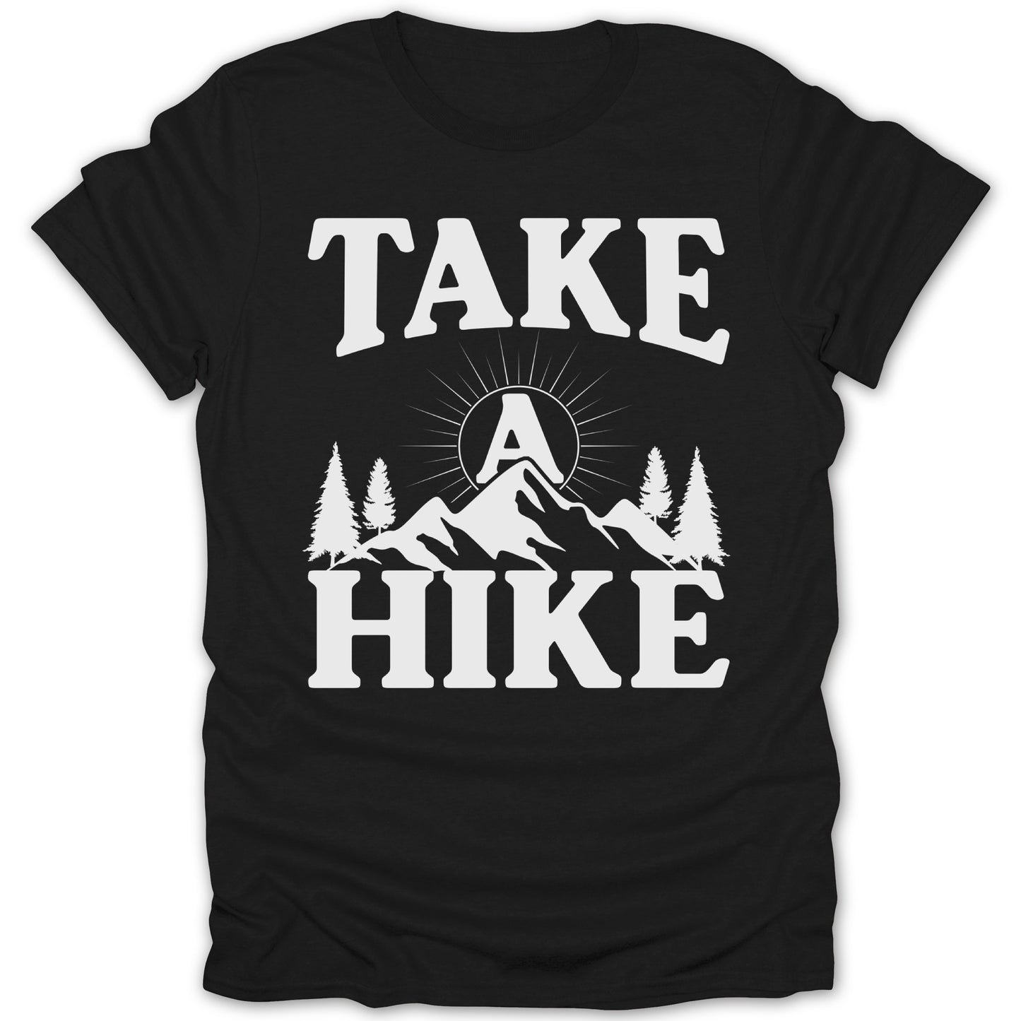 Take A Hike Mountain Design T-Shirt