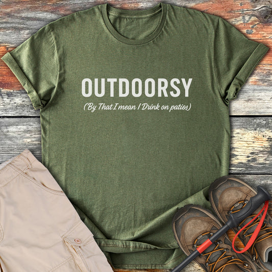 Outdoorsy By That I Mean I Drink on Patios product type