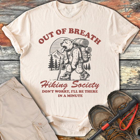 Out of Breath Hiking Society Bear Hiking Shirt product