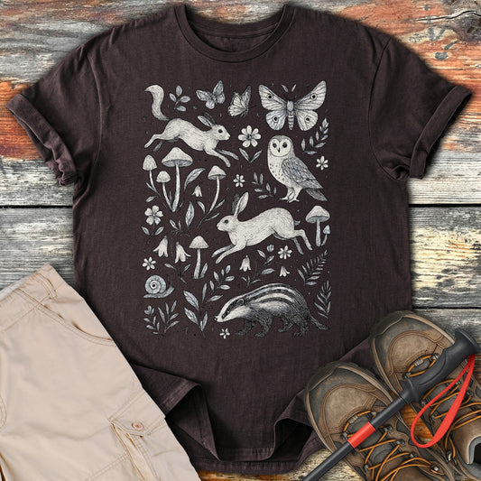 Forest Animals Graphic T-shirt for Nature Lovers product