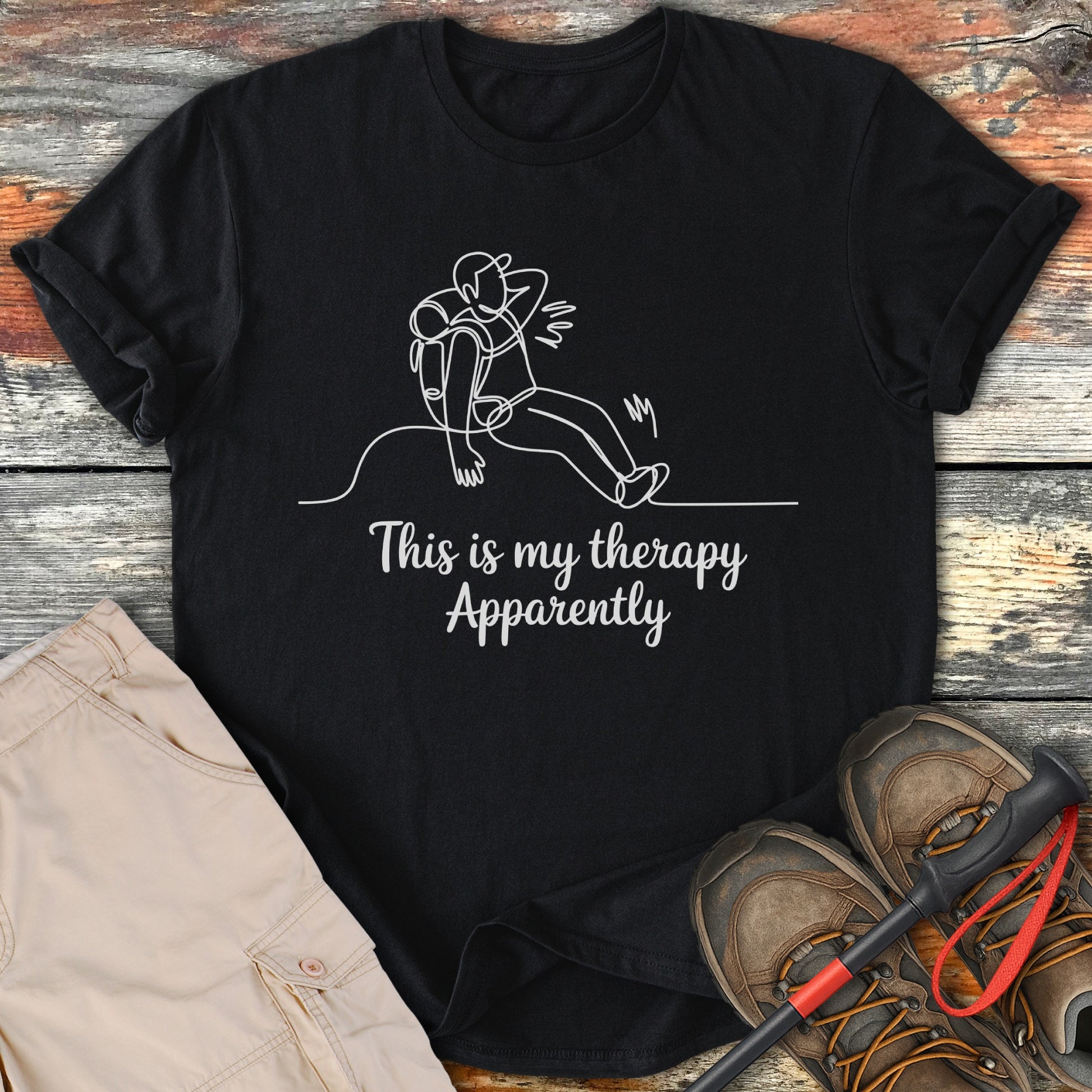 This is my therapy Apparently T-shirt product