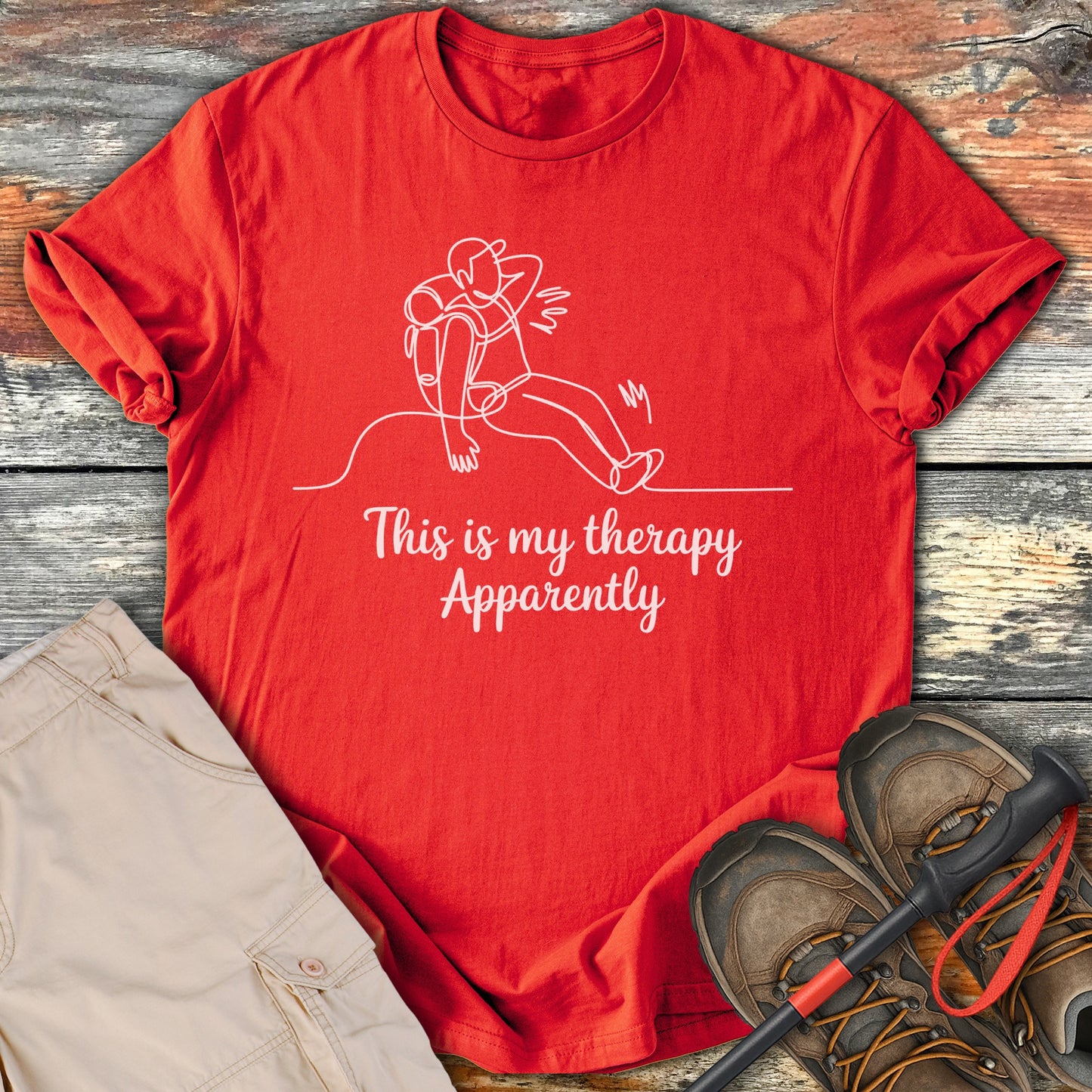 This is My Therapy Apparently T-shirt product type